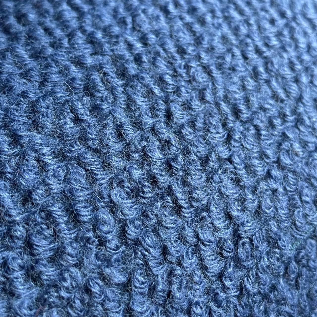 Пальтова вовна, колір чорничний, фото 1