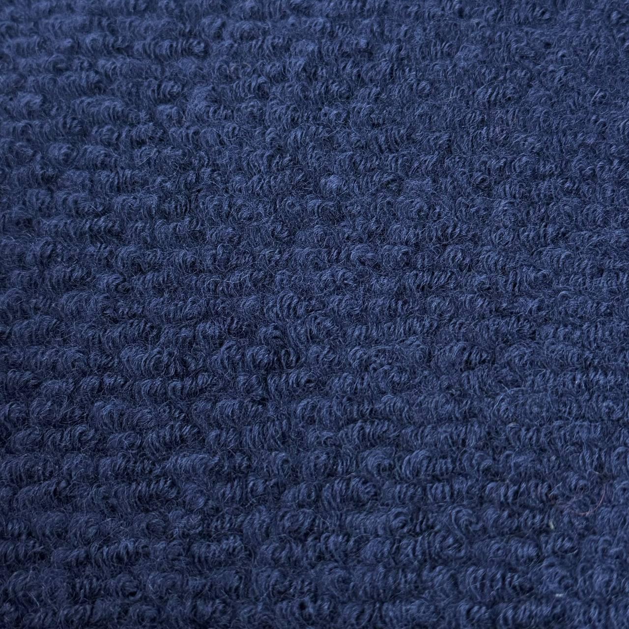 Пальтова вовна, колір темний синій, фото 1