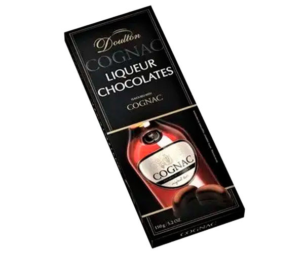 Цукерки шоколадні з лікером (коньяк)  Doulton Cognac 150г (Німеччина), фото 1