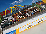 Масштабная модель строения - MacDonalds (кафе), масштаб 1/87, H0, фото 3