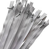 Застібка блискавка потайна 60см білий, фото 2