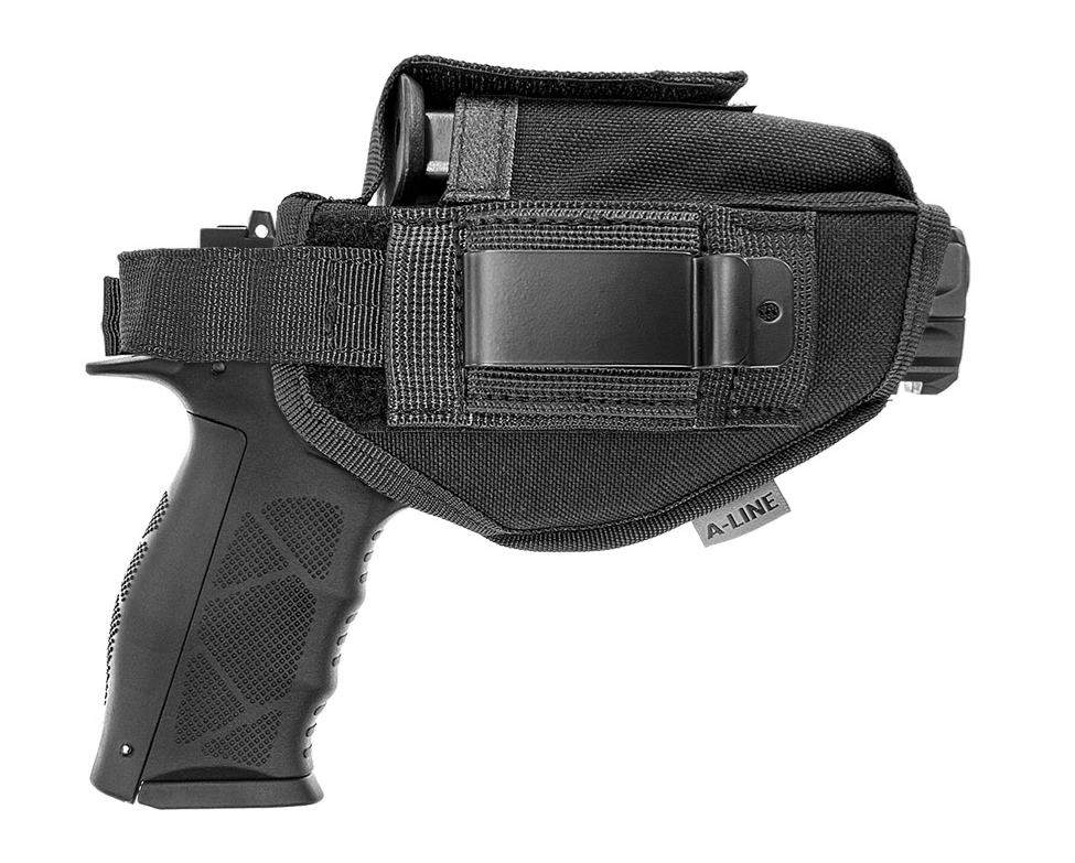 Кобура поясна A-line Т5 Форт-19 з підсумком під магазин чорна