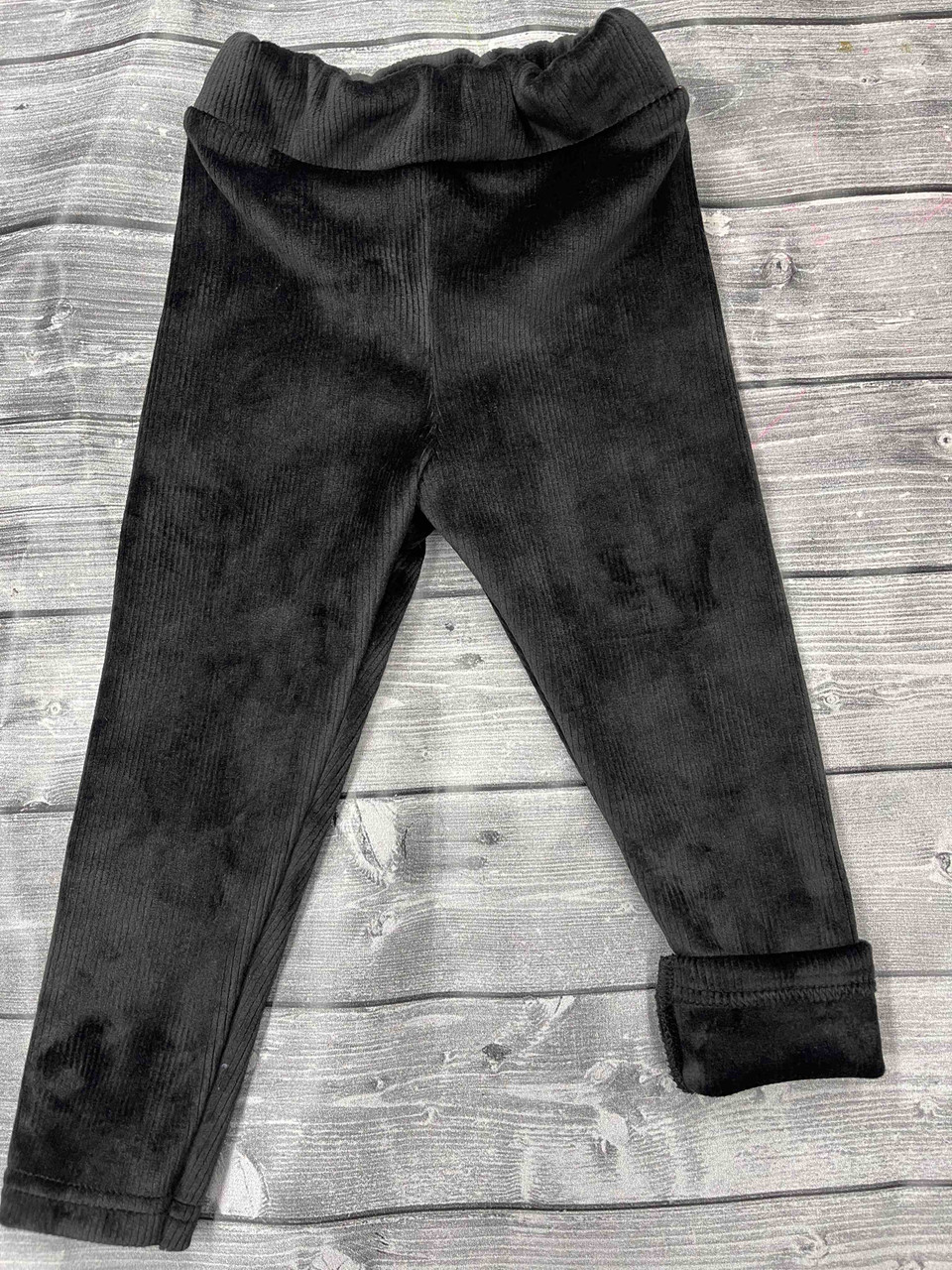 Теплі лосини на флісі «Рубчик», фото 1