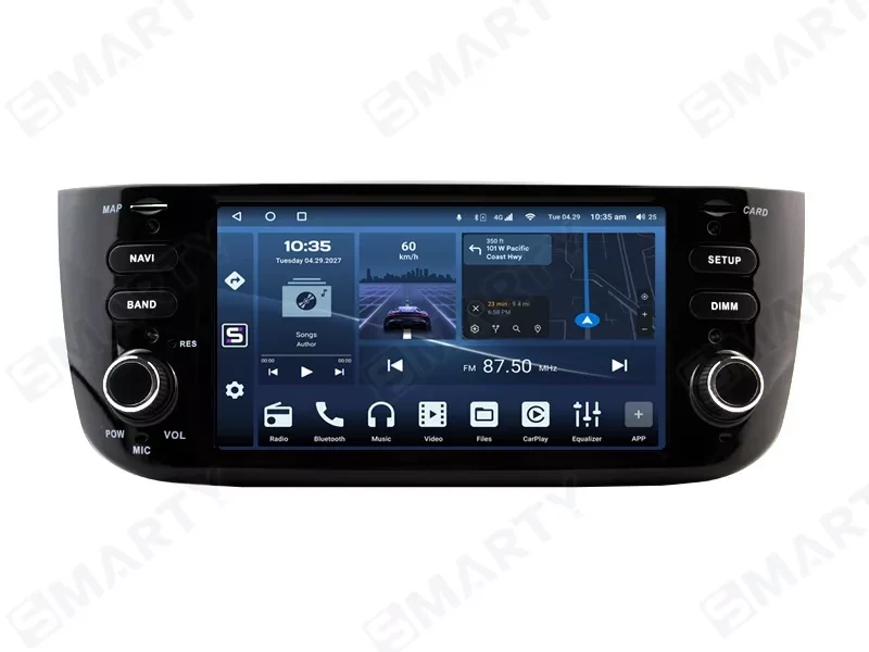 Fiat Punto (2012-2018) Android магнітола CarPlay — OEM-стиль, фото 1