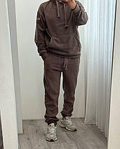 Чоловічий флісовий костюм мокко великого розміру Розміри: 46-48, 50-52, 54-56, фото 2