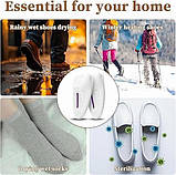 USB Сушарка для взуття з ультрафіолетовим світлом, для спортивного та зимового взуття, кросівок, черевиків і рукавиць, фото 5