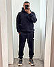Чоловічий флісовий костюм графіт великого розміру Розміри: 46-48, 50-52, 54-56, фото 6