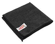 Серветка з мікрофібри універсальна без упаковки 35х35 см щільність 250 гр/м² чорна (PROFIT)