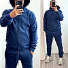 Чоловічий флісовий костюм джинс великого розміру Розміри: 46-48, 50-52, 54-56, фото 8