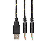Гарнітура ігрова 2E GAMING HG300 LED (3.5mm) (2E-HG300BK) чорна, фото 6