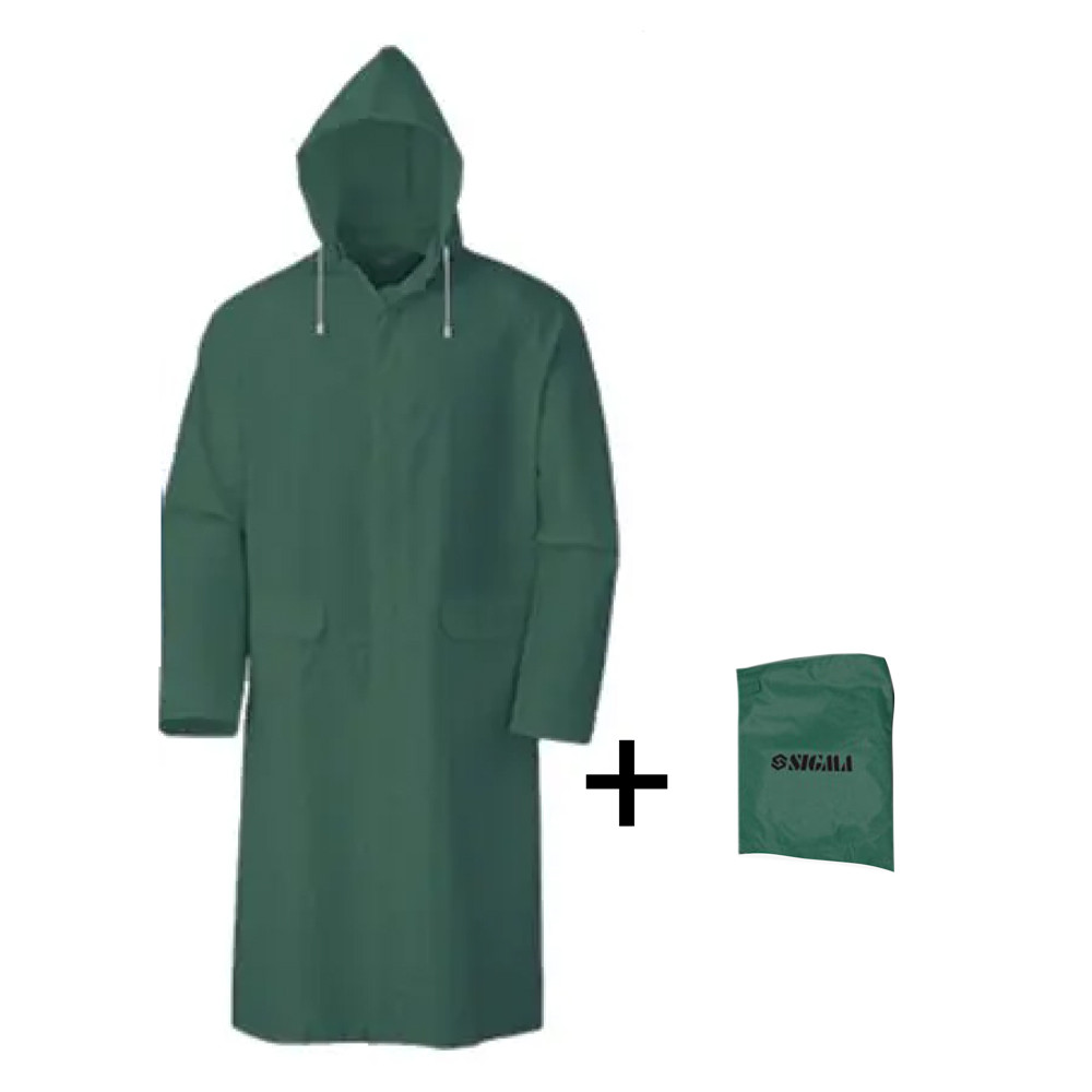 Плащ від дощу Storm XL зелений TM SIGMA, фото 1