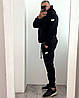 Чоловічий флісовий костюм чорний великого розміру Розміри: 46-48, 50-52, 54-56, фото 6