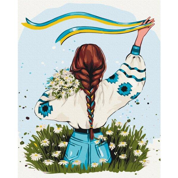 Картина за номерами "Україна в квітах" ©Alla Berezovska 40х50см BS53130-SKL-II G-Rich, фото 1