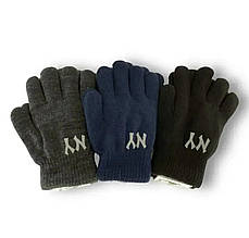 Теплі дитячі рукавички, розмір 18 (12+ років) — зручні для щоденного носіння взимку.