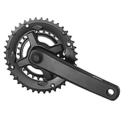 Шатуни PROWHELL алюмінієві CTD-CY01 22-36T 175мм 11/10/9-шв із захистом