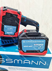 6 АЧ Новинка 2025р Акумуляторна ланцюгова пила KRAISSMANN 4051 AKS-BL 20, фото 3