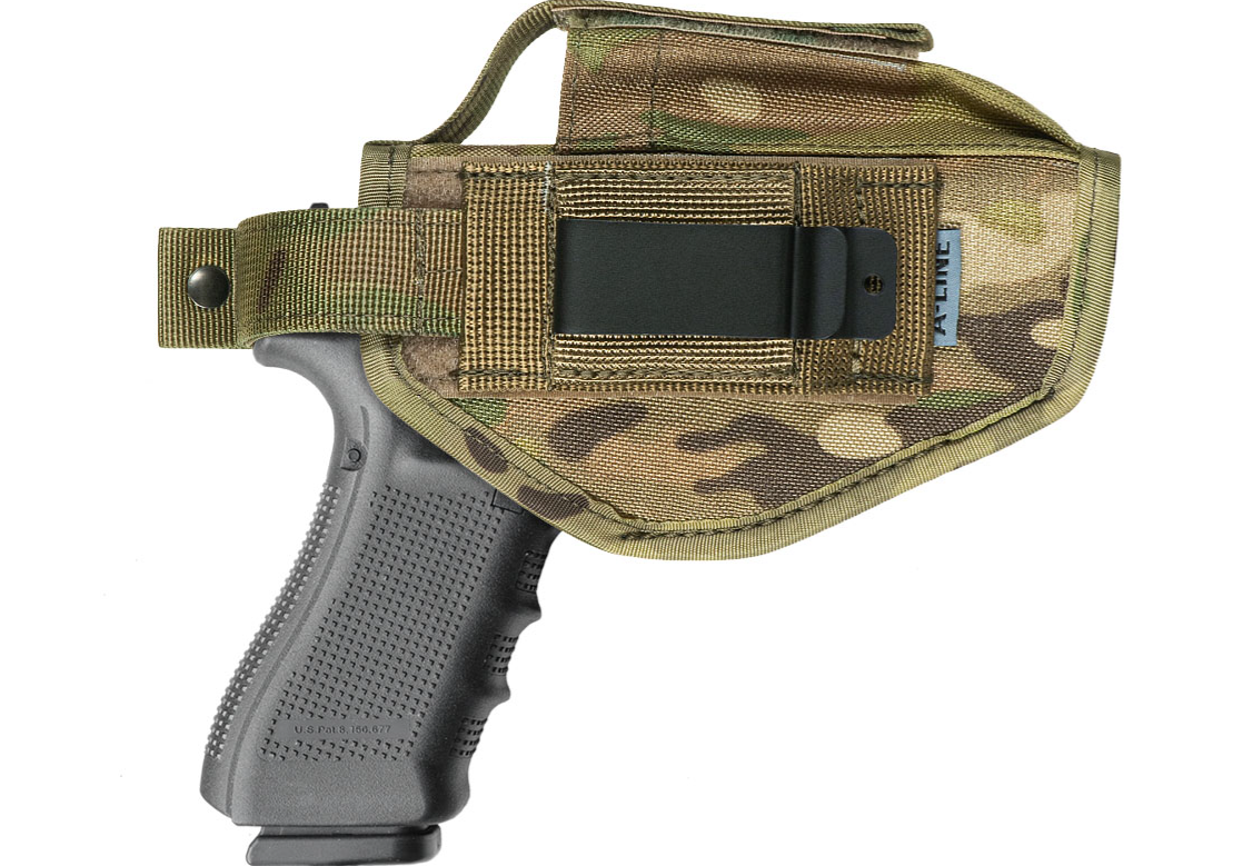 Кобура поясна A-line Т5 Glock-17 з підсумком під магазин мультікам