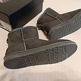 Уггі жіночі кожані Australia luxe чорні 40 розмір., фото 5