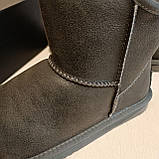 Уггі жіночі кожані Australia luxe чорні 40 розмір., фото 7