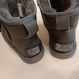 Уггі жіночі кожані Australia luxe чорні 40 розмір., фото 6