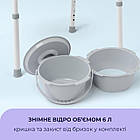 Туалетне крісло Airm Health з регулюванням висоти (9189), фото 4