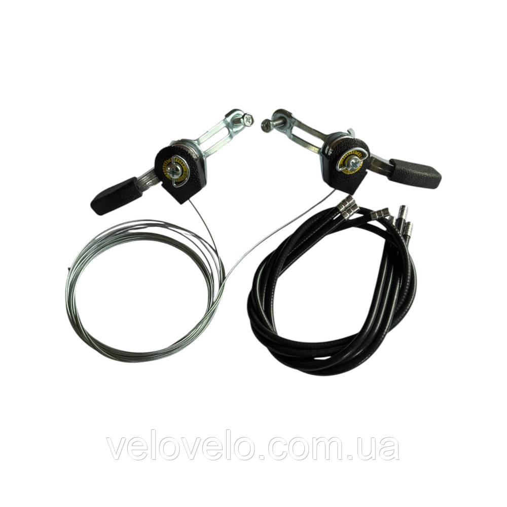 Шифтери SAIGUAN KD-05 фрикційні, алюм.не індексні