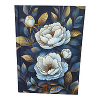 Блокнот Щоденник датований 2026 рік "FATTORE" Синій BM.2139-03 Buromax