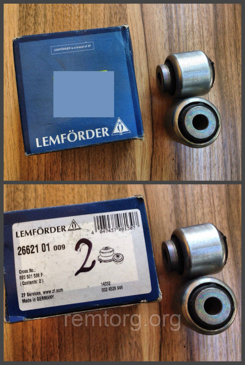Сайлентблок важеля (вир-во LEMFORDER), 26621 01