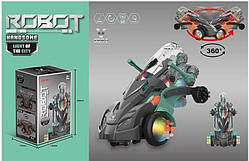 Іграшка машинка на батарейках з підсвіткою і звуком, LD-163A