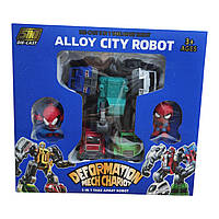 Іграшка трансформер 5 в 1, фігурки героїв, 5 машинок, 1986-219