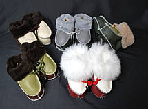 Бурки дитячі на овчині (пінетки), фото 3
