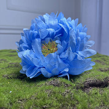 Хризантема штучна небесно-блакитна |Д- 14 см | 16 шт. в упаковці