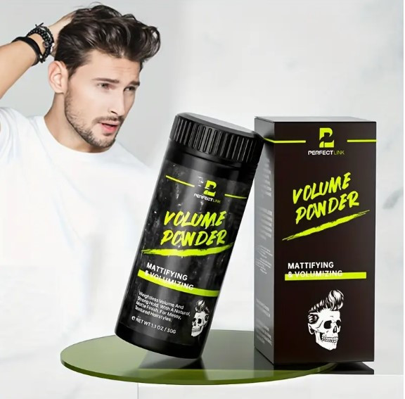 Пудра матова для об’єму волосся з сильним фіксатором та контролем жирності для підняття коренів Perfect Link Volume Powder 30 г, фото 1
