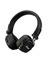 Marshall Major V 5 Black Чорні - Бездротові молодіжні навушники чорного кольору із 100 годинами музики