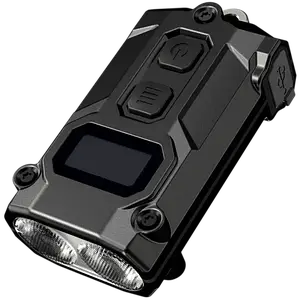 Наключний ліхтар Nitecore TINI 3 компактний, потужний, надійний, з OLED дисплеєм, зарядкою USB-C та захистом IP54