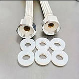 Прокладки силіконові ущільнювальні під гайку G1/2" (19х10), фото 3