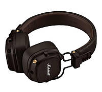 Marshall Major V 5 Brown Коричневі - Бездротові молодіжні навушники коричневого кольору із 100 годинами музики
