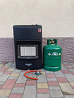 Газовий комплект обігрівач Hausberg HB-1021NG (редуктор, шланг) + балон Rubyy 27 л