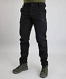 Штани штормові  утеплені ULTIMATUM soft shell, фото 3