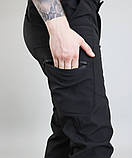 Штани штормові  утеплені ULTIMATUM soft shell, фото 4