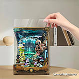 Бук Нук Атлантида Інтер'єрний конструктор Discover Atlanta DIY Book Nook Kit SQ-08, фото 4