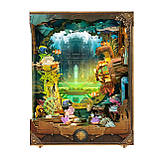 Бук Нук Атлантида Інтер'єрний конструктор Discover Atlanta DIY Book Nook Kit SQ-08, фото 7