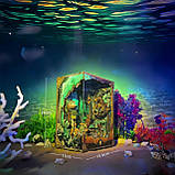 Бук Нук Атлантида Інтер'єрний конструктор Discover Atlanta DIY Book Nook Kit SQ-08, фото 10