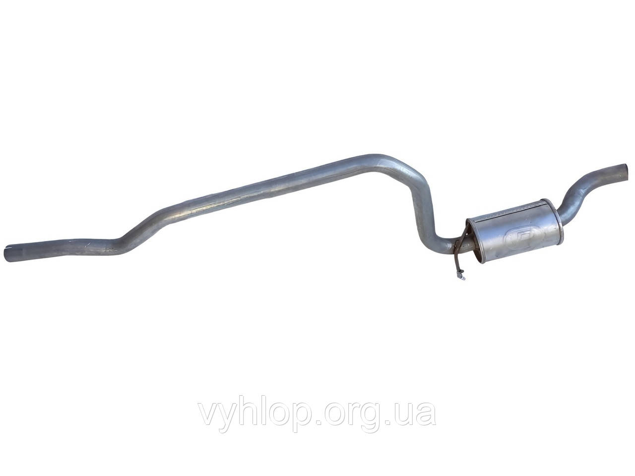 Резонатор Форд Фієста (Ford Fiesta) 89-93 1.6 i/XR2 (08.201) Polmostrow алюминизированный