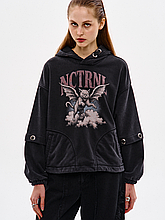 Худі NCTRNL оверсайз крою з люверсами "Angel"