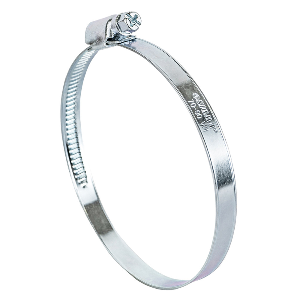 Хомут черв'ячний оцинкований 9 мм D70-90мм 10 шт. SIGMA (2511151)