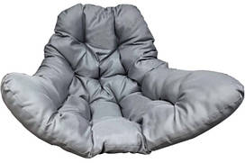 Подушка для кокона темно сіра