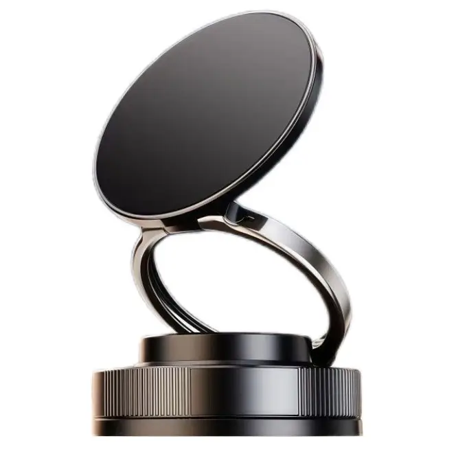 Автомобільний тримач для телефону RIAS T30 магнітний 360° поворот Black (3_07493), фото 1