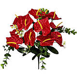 Штучні квіти букет калли Драго 12 голів, 40см, фото 3