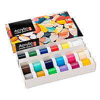 Фарби акрилові Arteo набір 18 кв. по 10 мл Nature матова 322112006